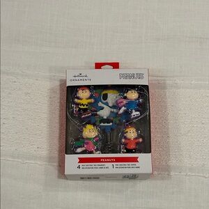 Hallmark Peanuts Ornaments - Colorful Set